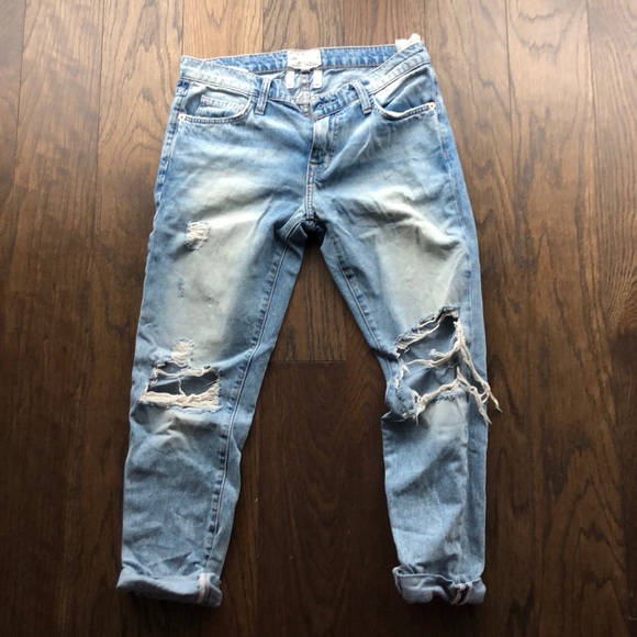 Current/Elliott Denim - Current elliot boyfriend jeans